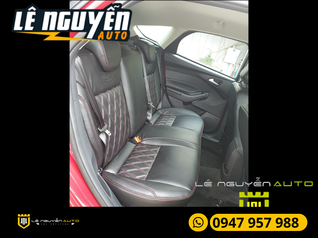 Bọc Ghế Da Ô tô Ford Focus Giả Da Đen