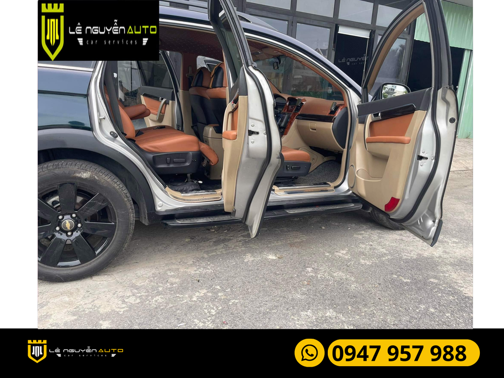 Đổi Màu Nội Thất Chevrolet Captiva