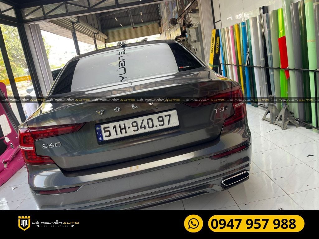 Volvo S60 dán wrap đổi màu
