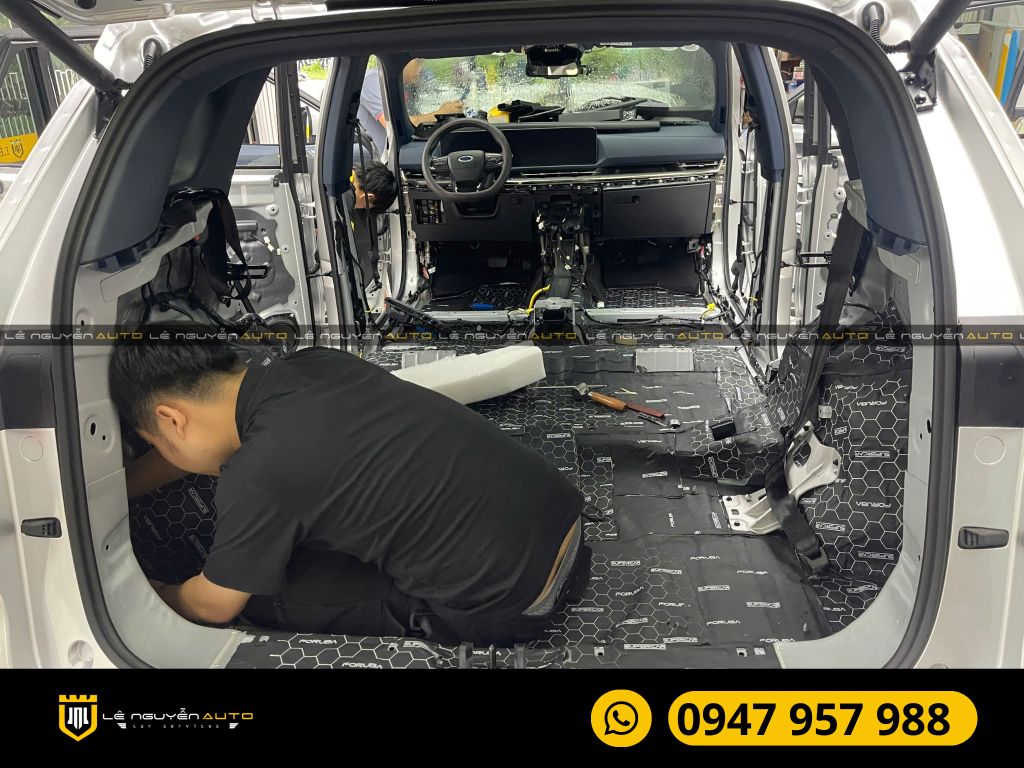 CÁCH ÂM CHỐNG ỒN XE FORD TERRITORY
