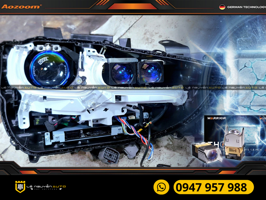 MAZDA CX-5 2024 BI LASER OMEGA DOMAX & BI LASER THOR