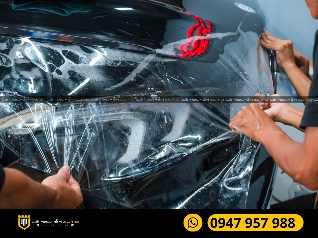 DÁN PPF BẢO VỆ SƠN XE MER GLC