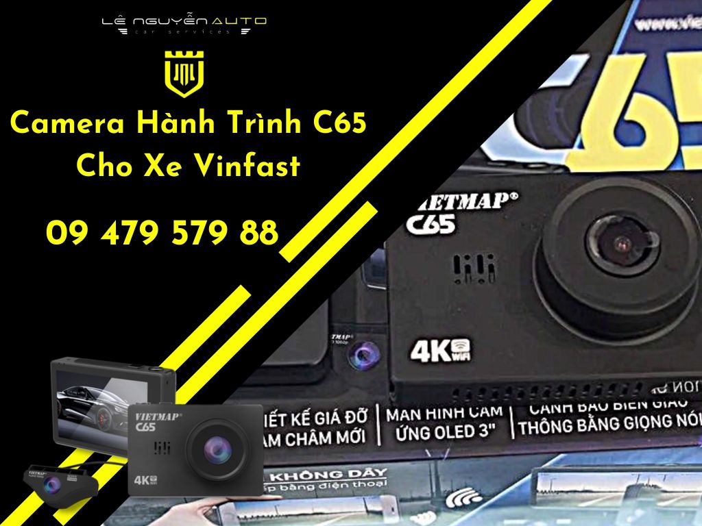 Camera Hành Trình C65 Cho Xe Vinfast