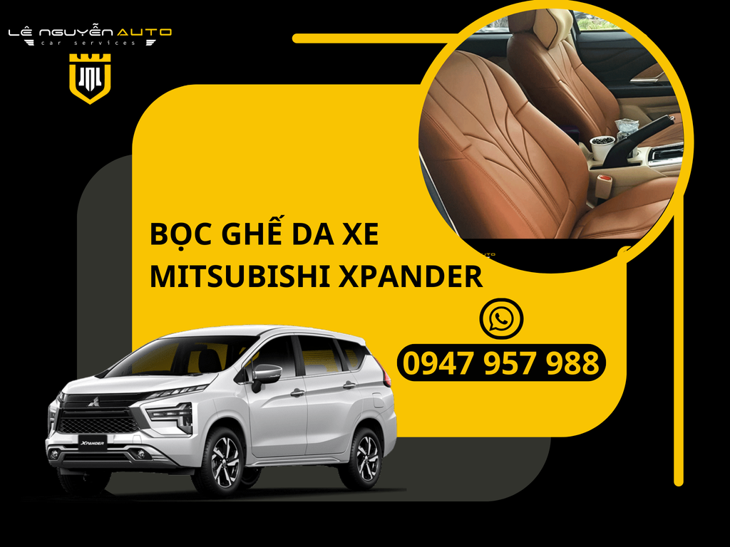 Bọc Ghế Da Xe Mitsubishi Xpander