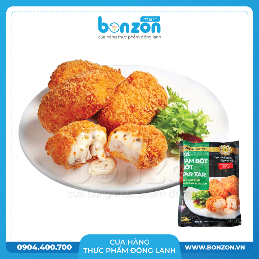 CÁ TẨM BỘT XỐT TAR TAR (300G)