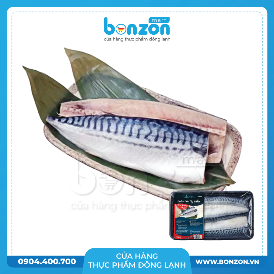 CÁ SABA NAUY FILLET RÚT XƯƠNG OCEANGIFT 250G