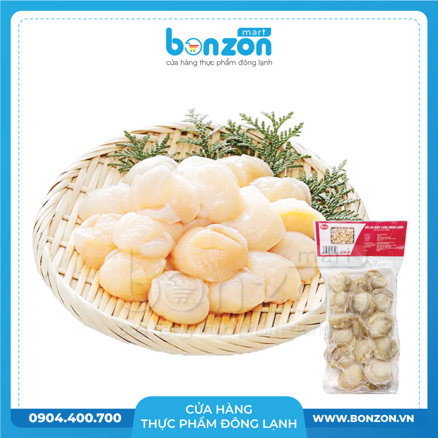 CỒI SÒ ĐIỆP HẤP (250G)