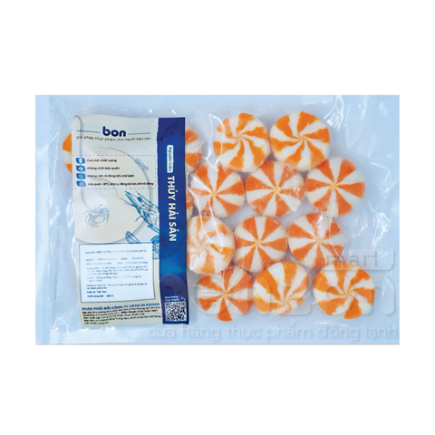 TÔM VIÊN NHÂN TRỨNG CÁ BON 23G (400G)