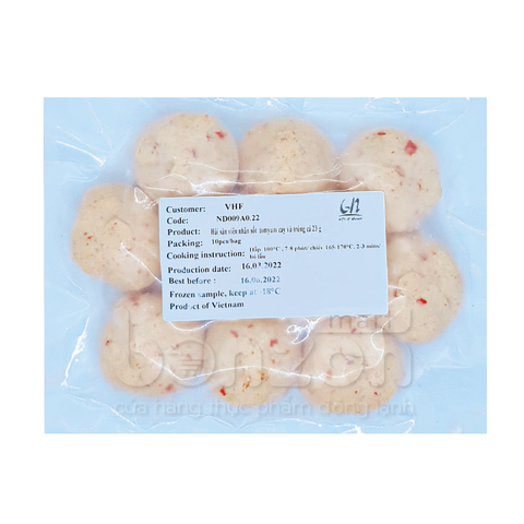 HẢI SẢN VIÊN NHÂN XỐT TOMYUM CAY VÀ TRỨNG CÁ 23G (400G)