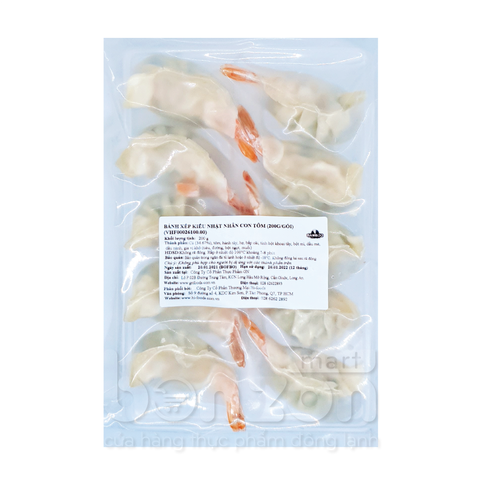 BÁNH XẾP KIỂU NHẬT NHÂN CON TÔM 20G (200G)