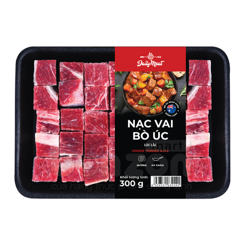 NẠC VAI BÒ ÚC LÚC LẮC 300G