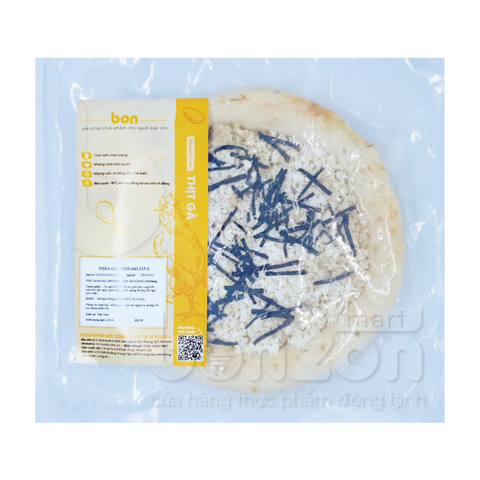 PIZZA GÀ XỐT TERIYAKY BON 18CM (215G)