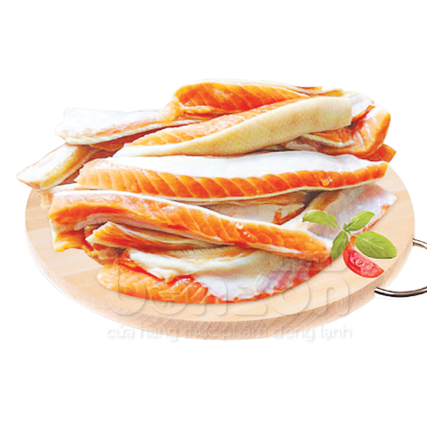 LƯỜN CÁ HỒI 1-3CM 500G