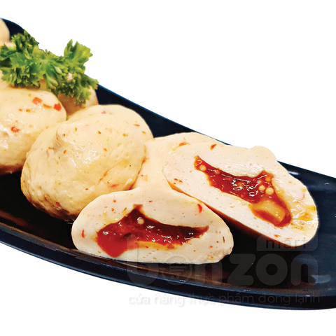 HẢI SẢN VIÊN NHÂN XỐT TOMYUM CAY VÀ TRỨNG CÁ 23G (400G)