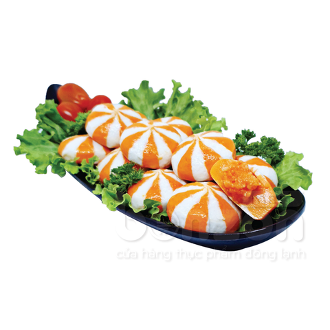 TÔM VIÊN NHÂN TRỨNG CÁ BON 23G (400G)