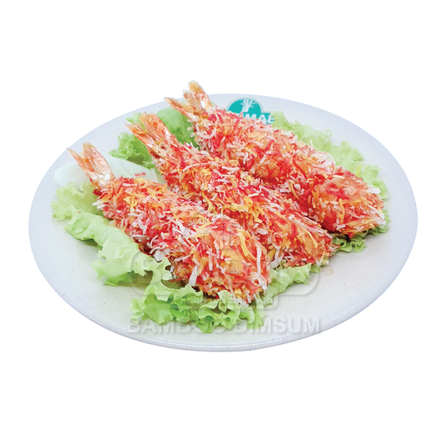 TÔM XÙ RẾ 3 MÀU 30G (300G) – Cửa Hàng Thực phẩm Đông Lạnh Bonzon