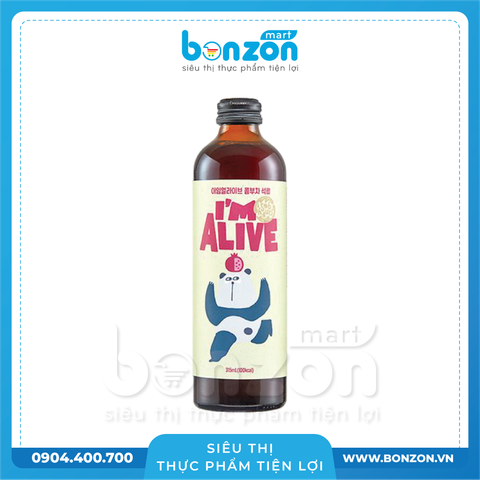 TRÀ KOMBUCHA I'M ALIVE VỊ CHANH LỰU (315ML)