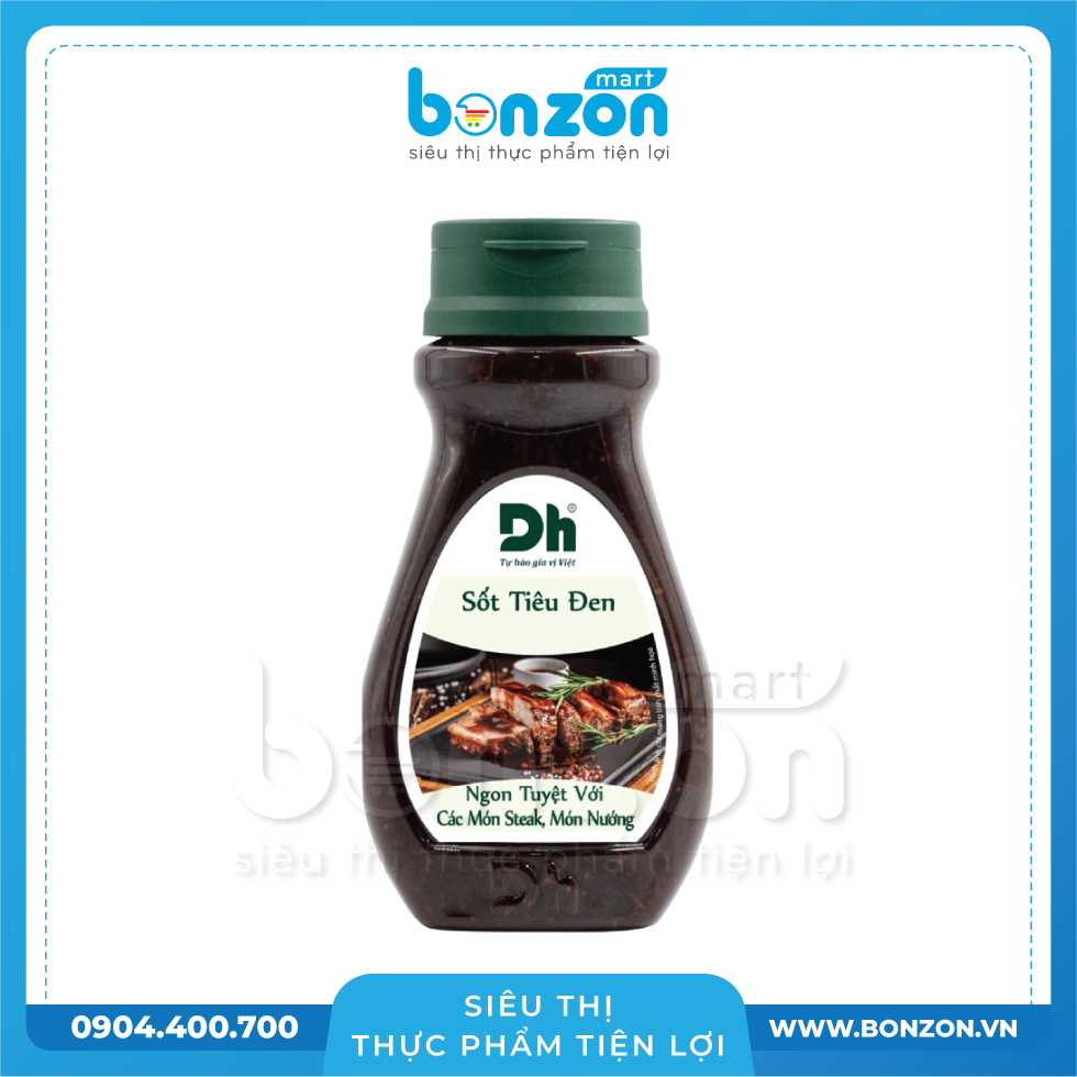 SỐT TIÊU ĐEN DH FOOD (200G)