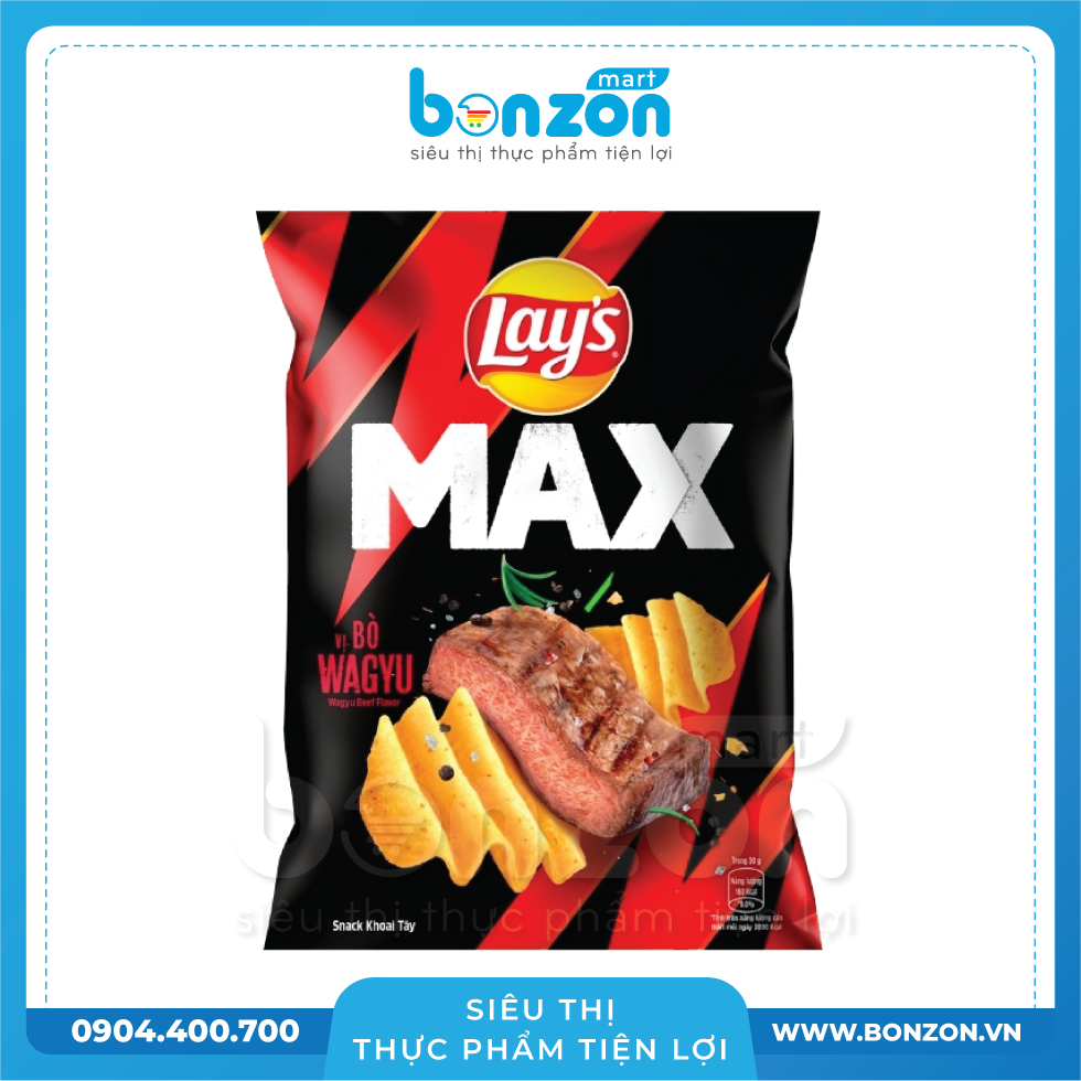 LAY'S MAX VỊ BÒ WAGYU 42G