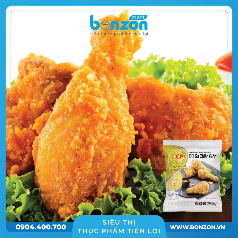 ĐÙI GÀ CHIÊN GIÒN (500G)