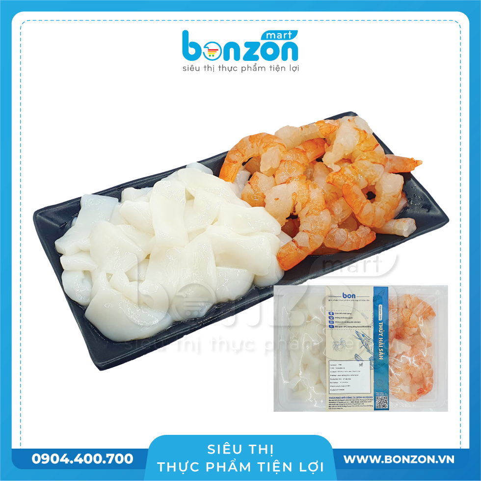 TÔM MỰC HỖN HỢP (400G)