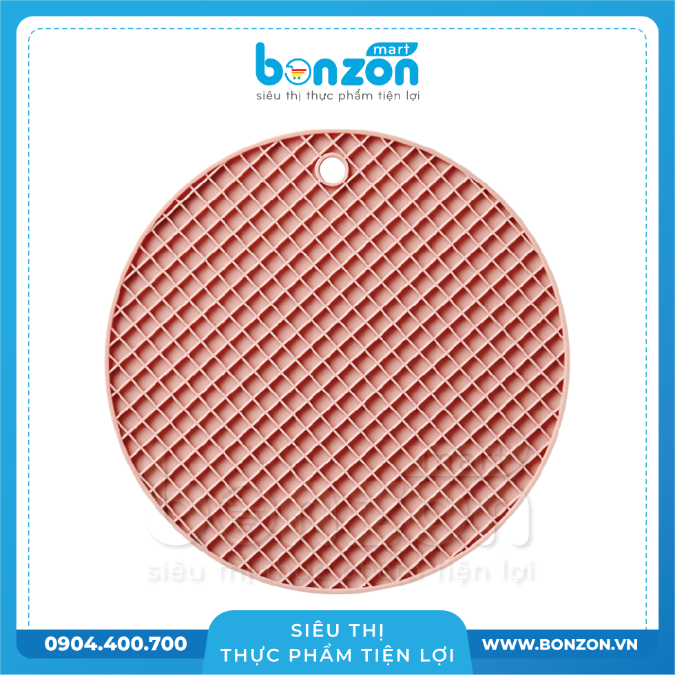 MIẾNG LÓT NỒI TỔ ONG MÀU HỒNG CKT218PIK