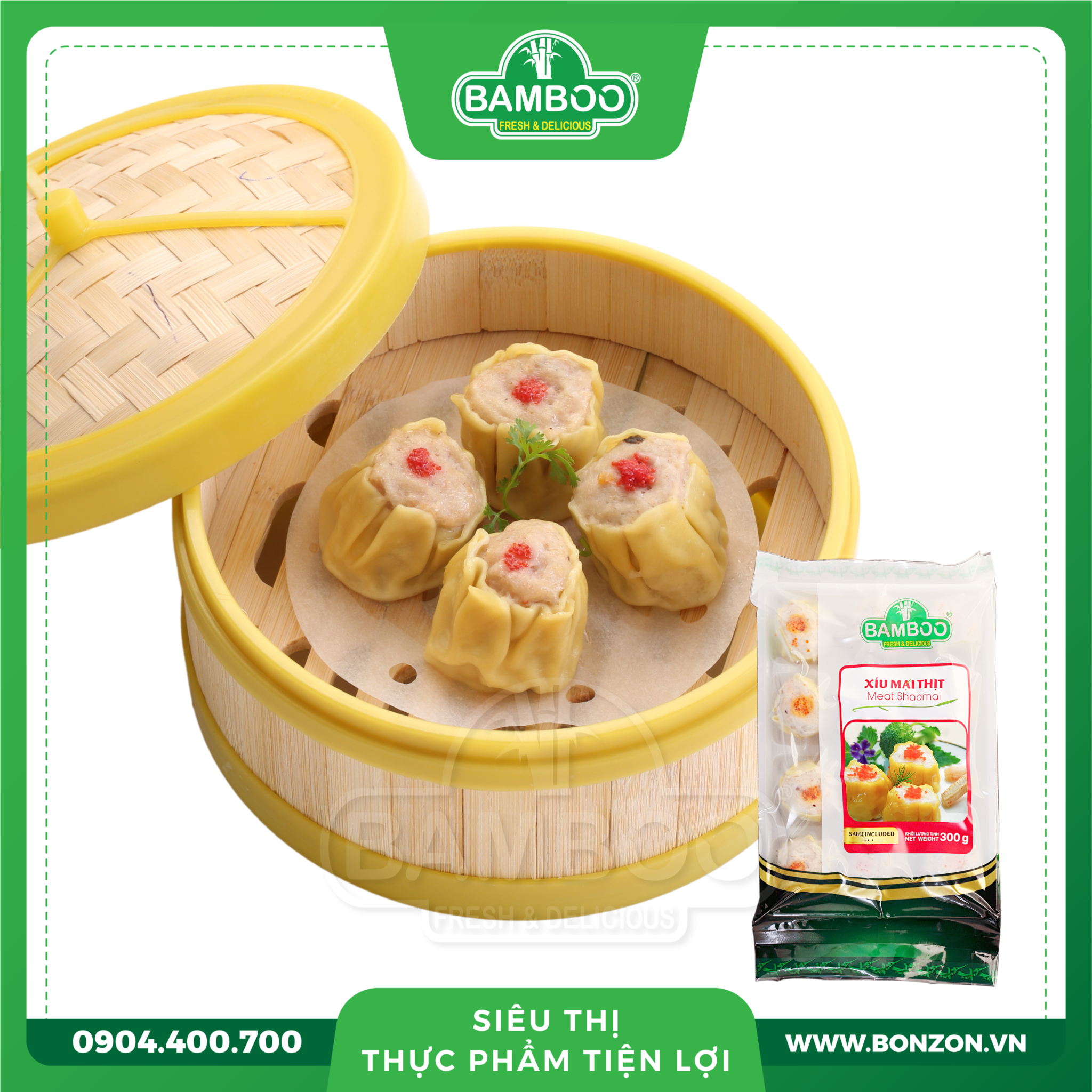 XÍU MẠI THỊT BAMBOO 23G (300G)