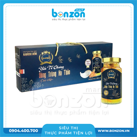[MUA 1 TẶNG 1] YẾN TỔ CHƯNG ĐÔNG TRÙNG HẠ THẢO GOOD NEST (6 Lọ X 150ML)