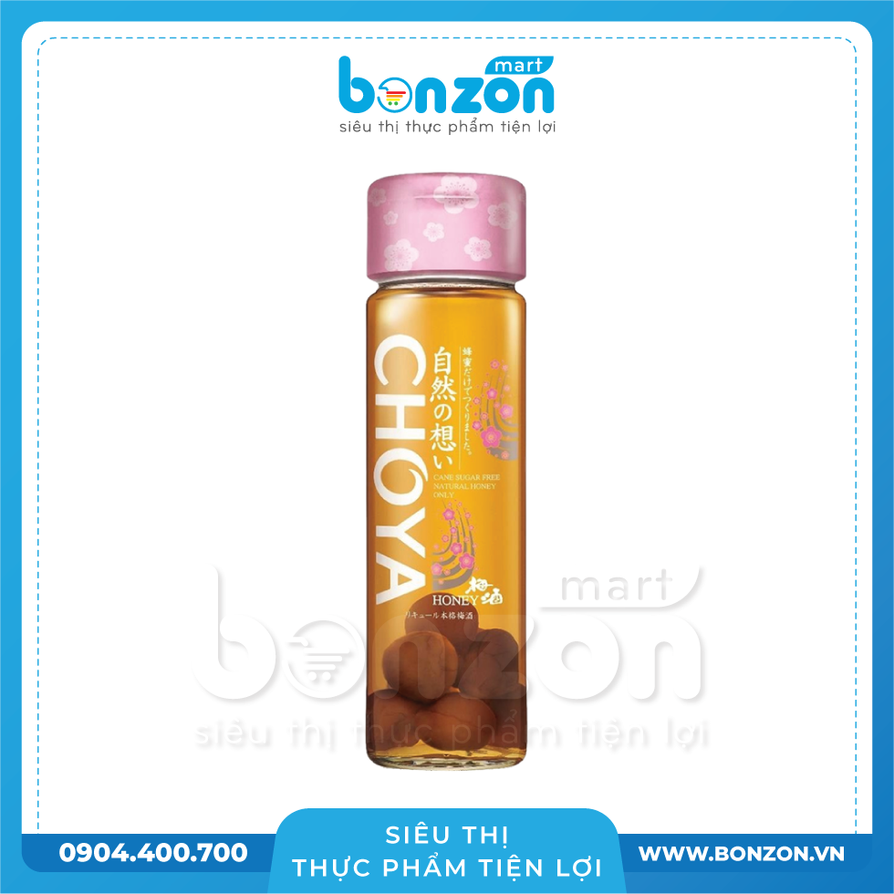 [TẶNG NƯỚC ÉP] CHOYA NATURAL HONEY NHẬT 15% (650ML)