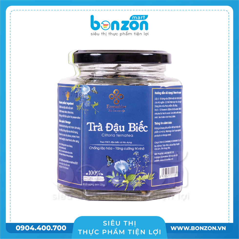  TRÀ ĐẬU BIẾC ECONASHINE (21G) 