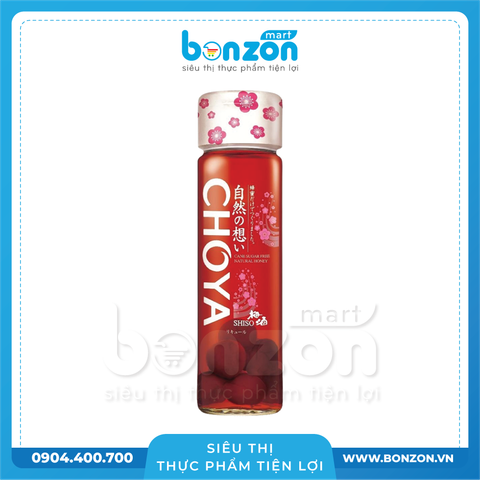 [TẶNG NƯỚC ÉP] CHOYA NATURAL SHISO NHẬT 15% (650ML)