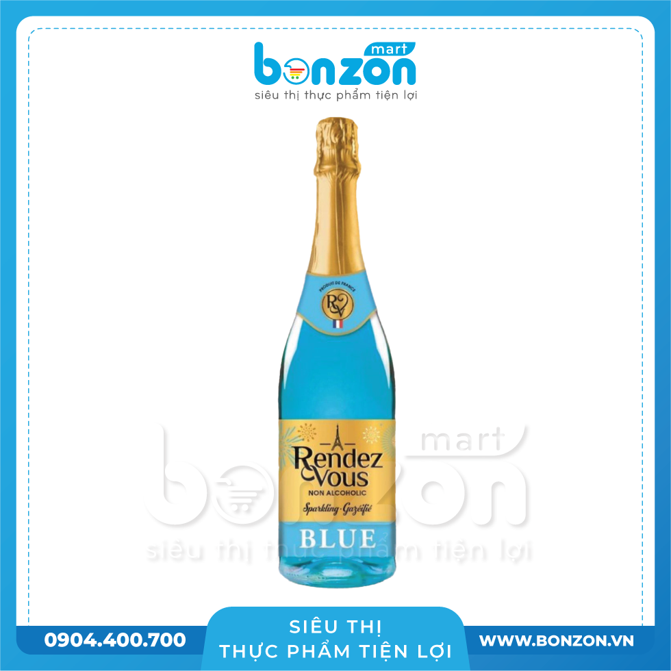 NƯỚC ÉP ĐÀO CÓ GAS RENDEZ VOUS PHÁP (750ML)