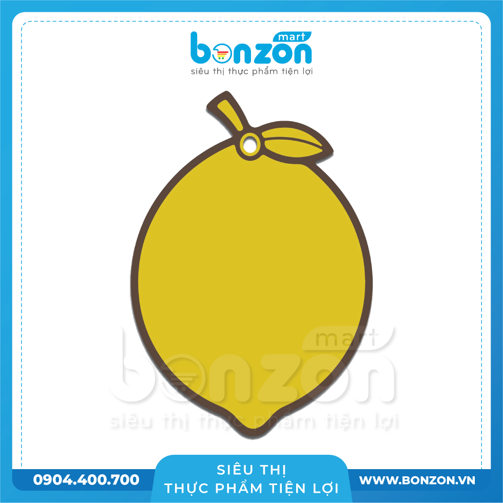 THỚT NHỰA HÌNH QUẢ CHANH - VÀNG CSC553