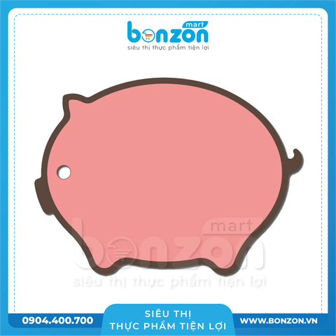 THỚT NHỰA HÌNH CON HEO MÀU HỒNG CSC554