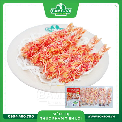 TÔM XÙ RẾ 3 MÀU BAMBOO 30G (300G)