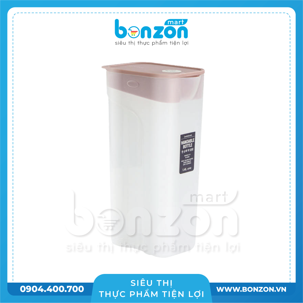 BÌNH NƯỚC 1.4L MÀU HỒNG HAP817PIK