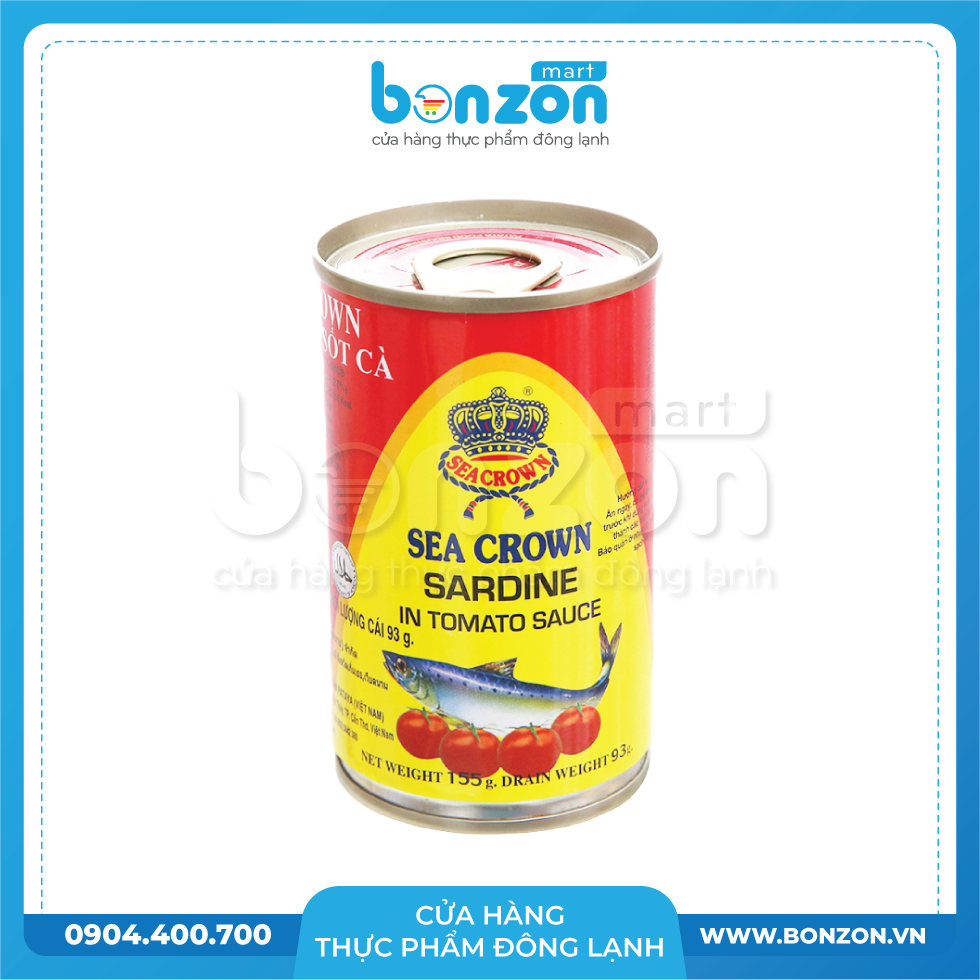CÁ TRÍCH SỐT CÀ SEA CROWN (155G)