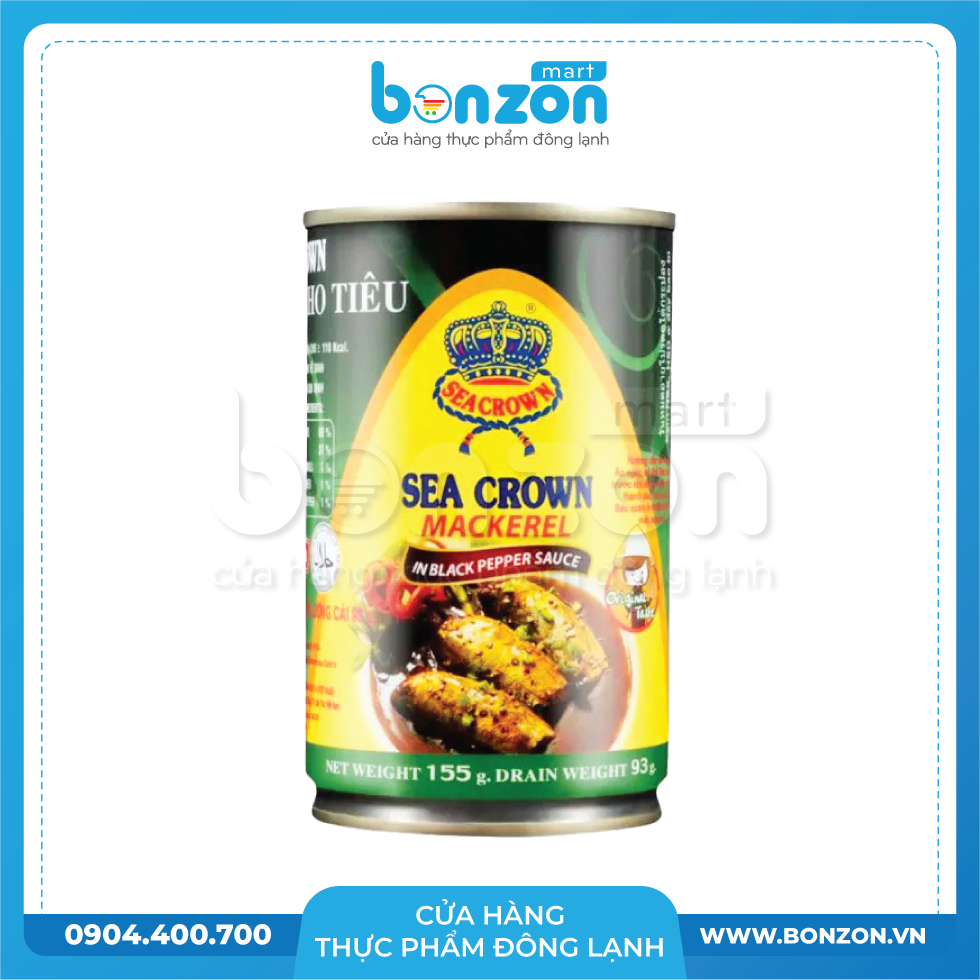  CÁ NỤC KHO TIÊU SEA CROWN (155G) 