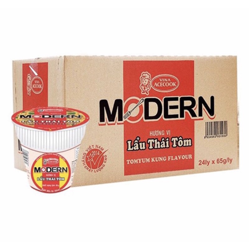 MÌ LY MODERN LẨU THÁI TÔM (67G)