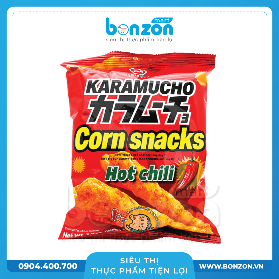SNACK BẮP KARAMUCHO VỊ CAY ĐẶC BIỆT 60G – BONZON - Siêu Thị Thực Phẩm ...