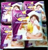  KHĂN GIẤY ĂN EMOS PREM 1 LỚP TÍM 100 TỜ 