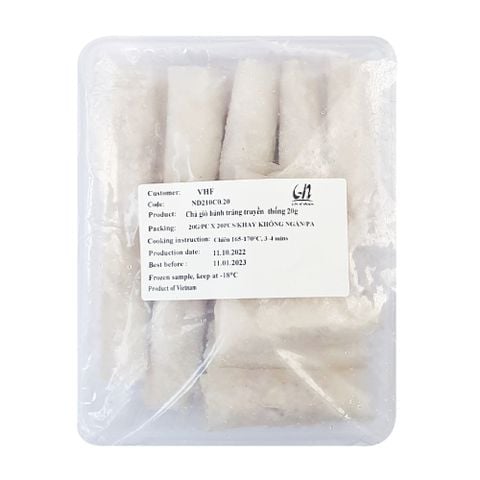 CHẢ GIÒ BÁNH TRÁNG TRUYỀN THỐNG 20G (400G)