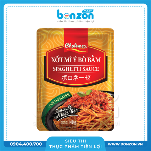 XỐT MÌ Ý BÒ BẰM CHOLIMEX (140G)