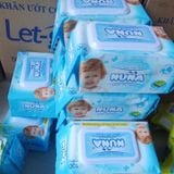 KHĂN ƯỚT NUNA 100 MIẾNG KHÔNG MÙI