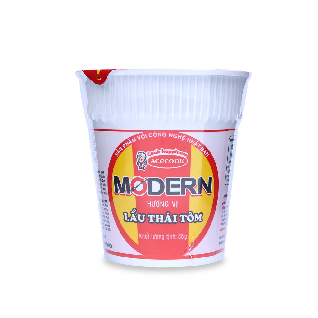MÌ LY MODERN LẨU THÁI TÔM (67G)