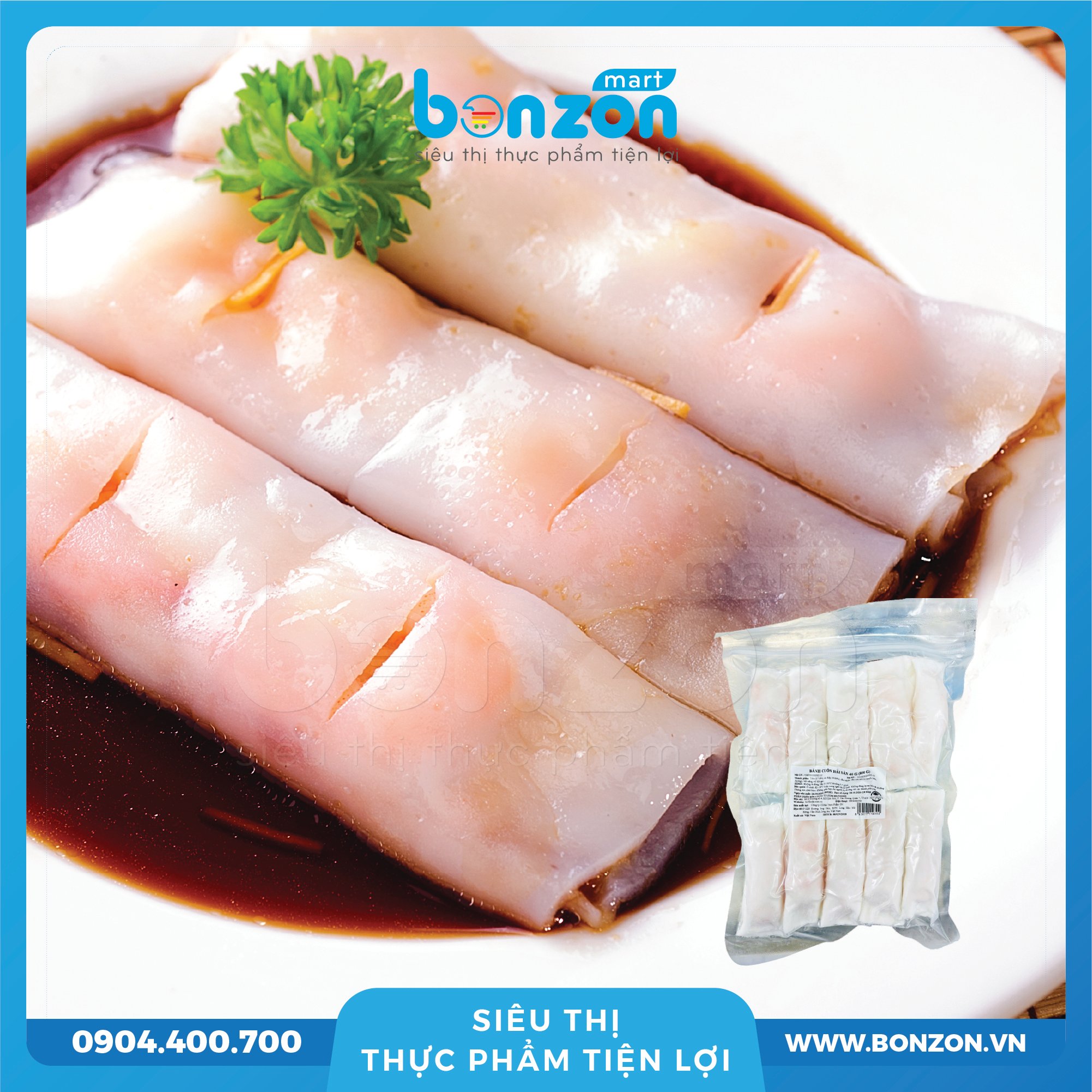BÁNH CUỐN HẢI SẢN 40G (800G)