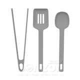 BỘ 3 DỤNG CỤ NẤU ĂN BARLETTA-8.2X4.5X31-XÁM
