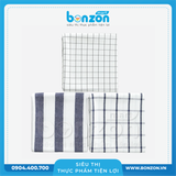 BỘ 3 KHĂN COTTON UDINE-60X40X60-NHIỀU MÀU