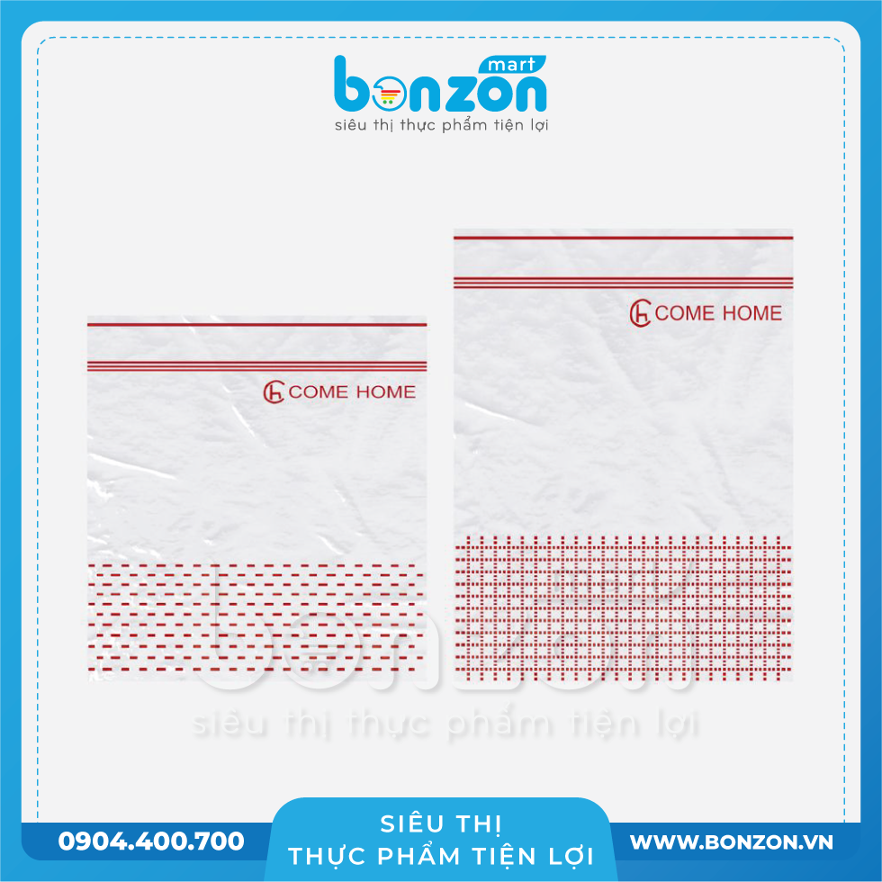 BỘ 60 TÚI THỰC PHẨM MATERA-8X10X29-TRONG SUỐT