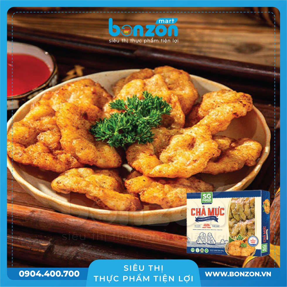 CHẢ MỰC TRUYỀN THỐNG (250G)